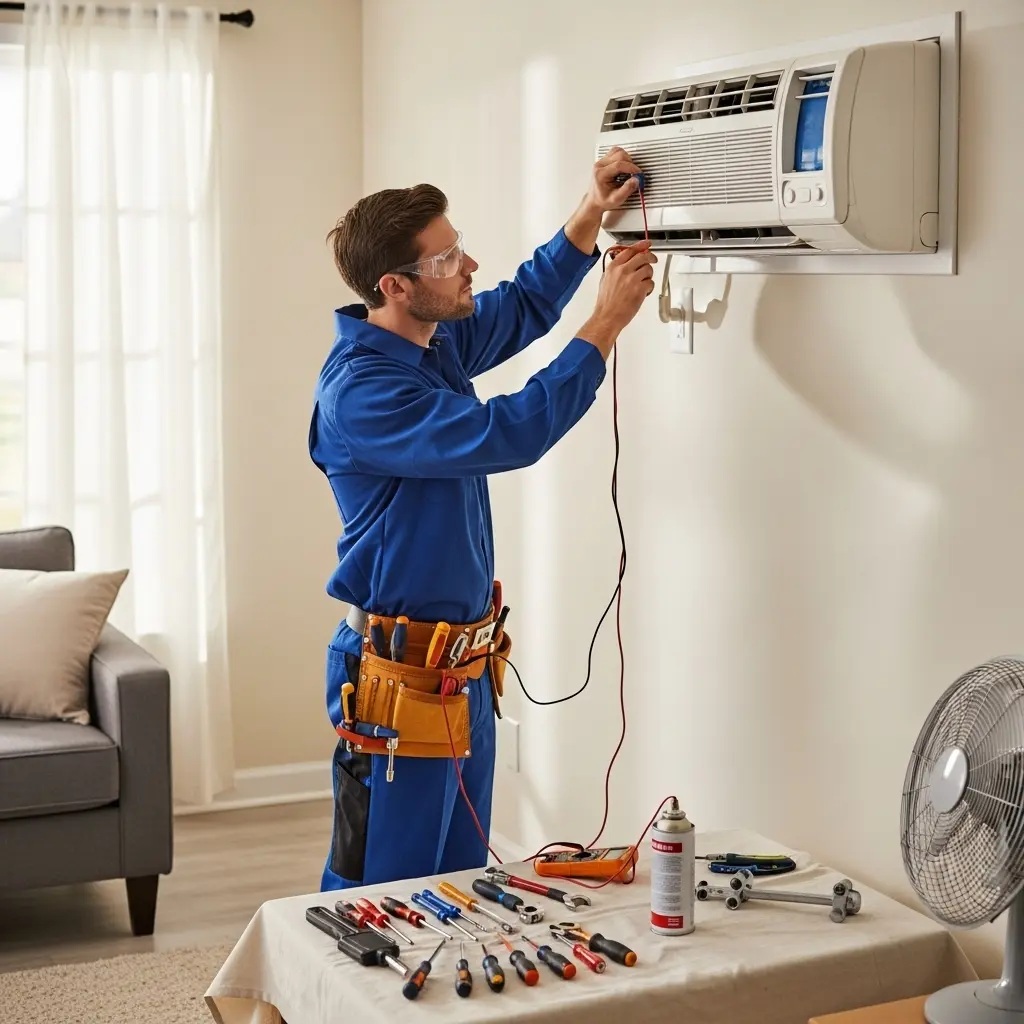 Demirci Teka Teka klima gaz dolumu ve bakım – Enerji verimliliği artırıldı. - Teknik servis örneği